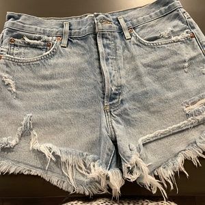 Agolde Parker Short Swapmeet wash